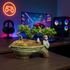 Purple Sand Succulent for Aesthetic Gaming Setup