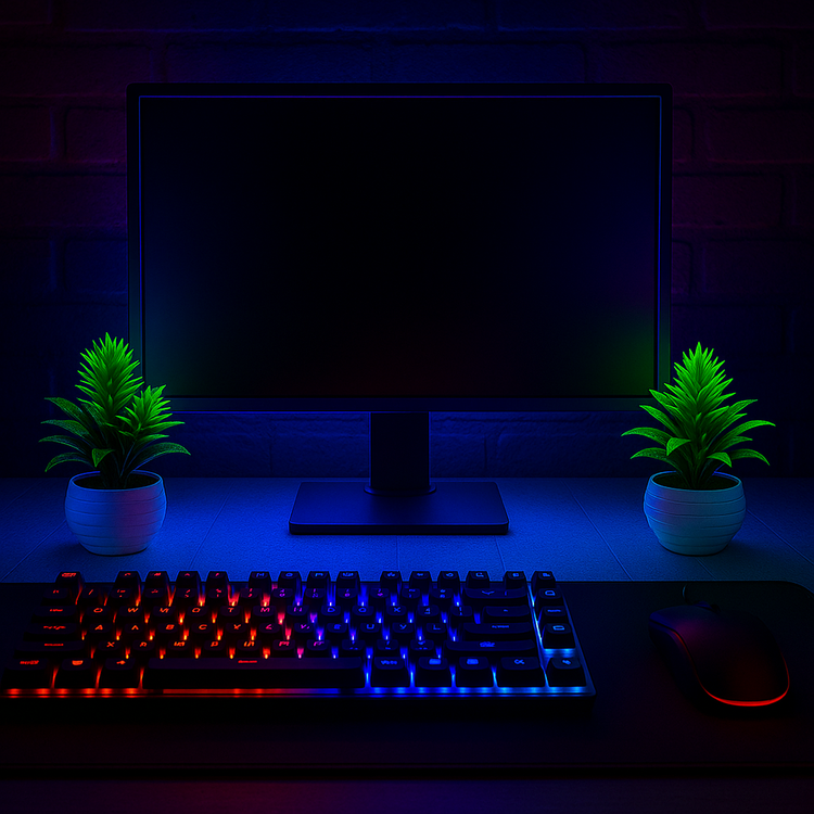 Potting Ornaments Of Simulated Plants