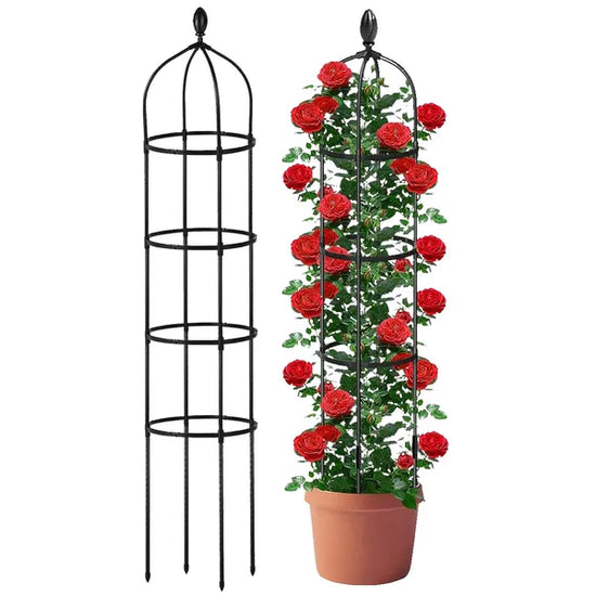 Garden Obelisk Trellis Rustproof Climbing Plant