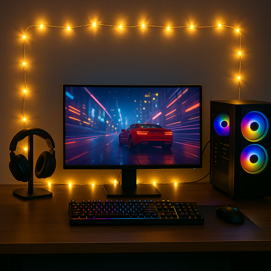 Futuristic LED Flashing Lights